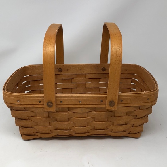 Longaberger Other - 𝅺Longaberger Gathering Basket Double Swing Handles